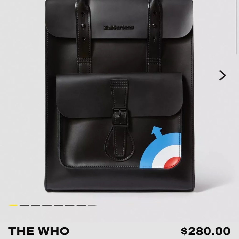 Dr. Martins The Who backpack
